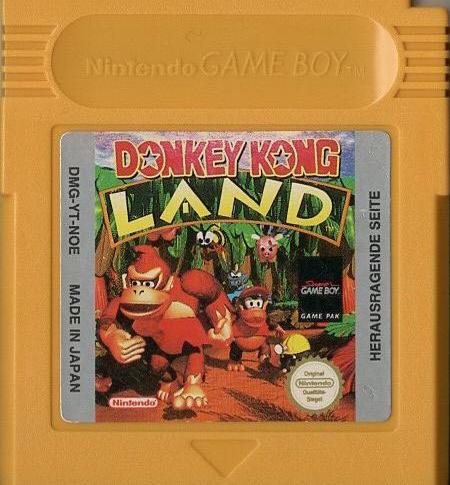 Donkey Kong Land - Game Boy - Modul Vorderseite