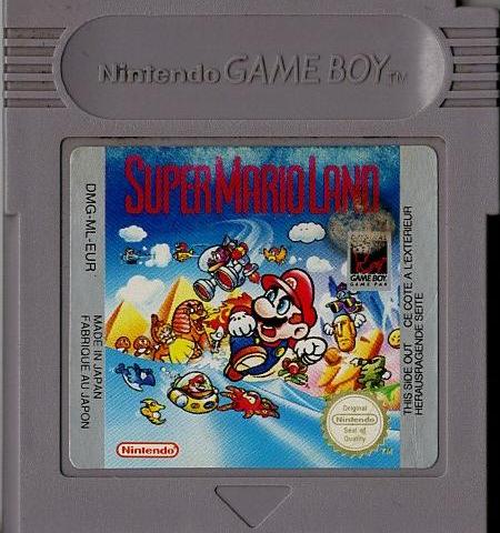 Super Mario Land - Game Boy - Modul Vorderseite
