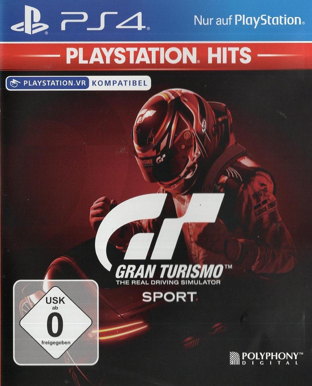 Gran Turismo Sport - PlayStation 4 Vorderseite