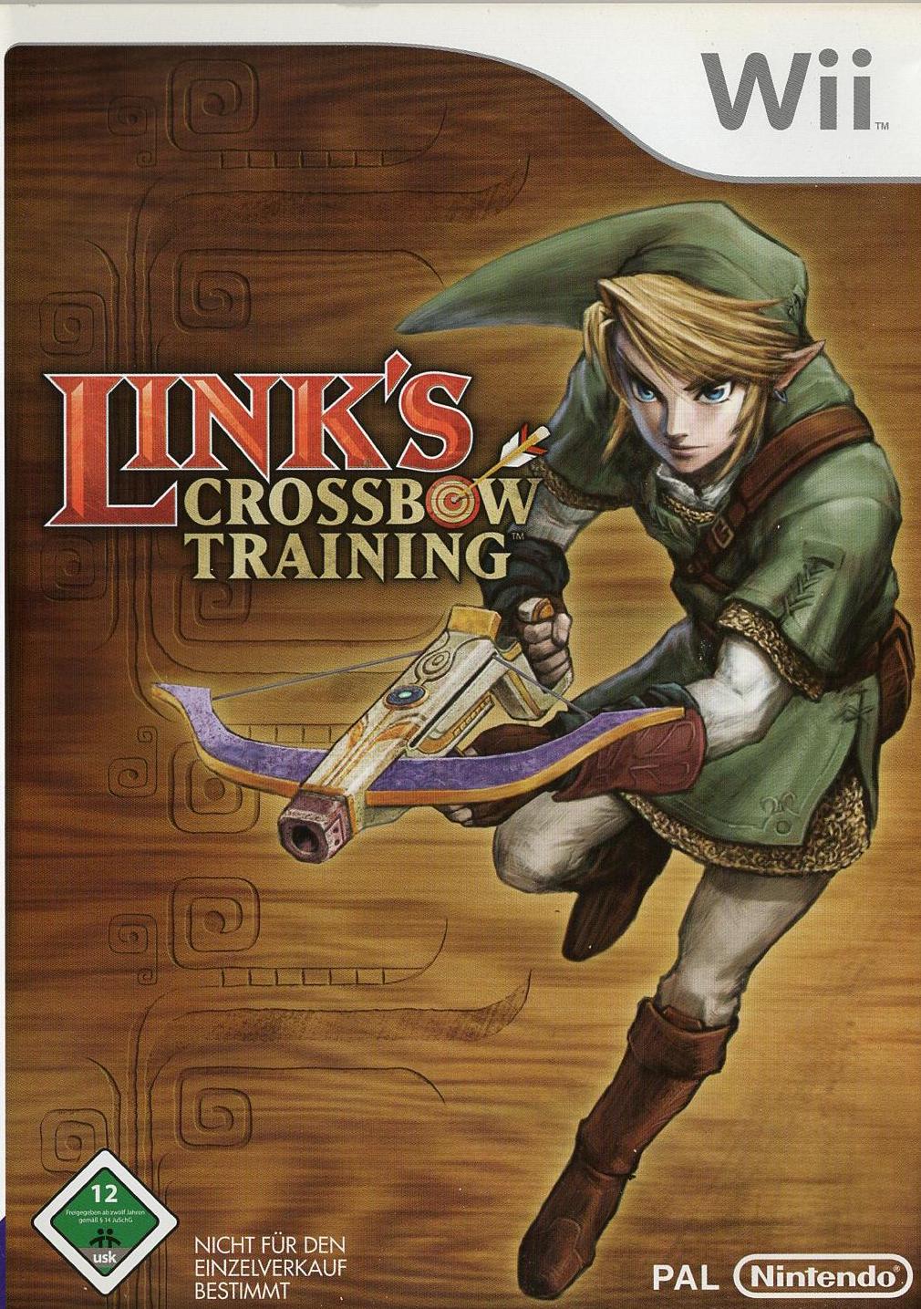Link's Crossbow Training - Nintendo Wii Vorderseite
