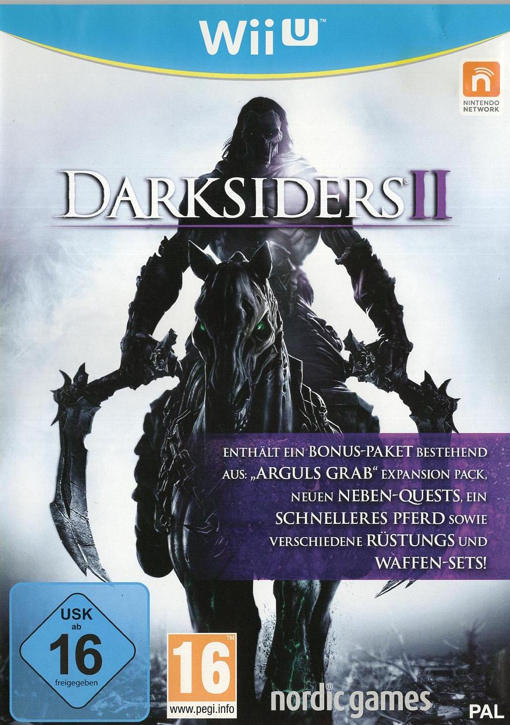 Darksiders II - Nintendo Wii U Vorderseite