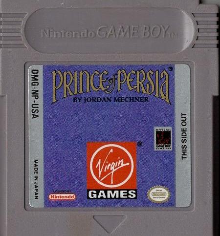 Prince of Persia - Game Boy - Modul Vorderseite