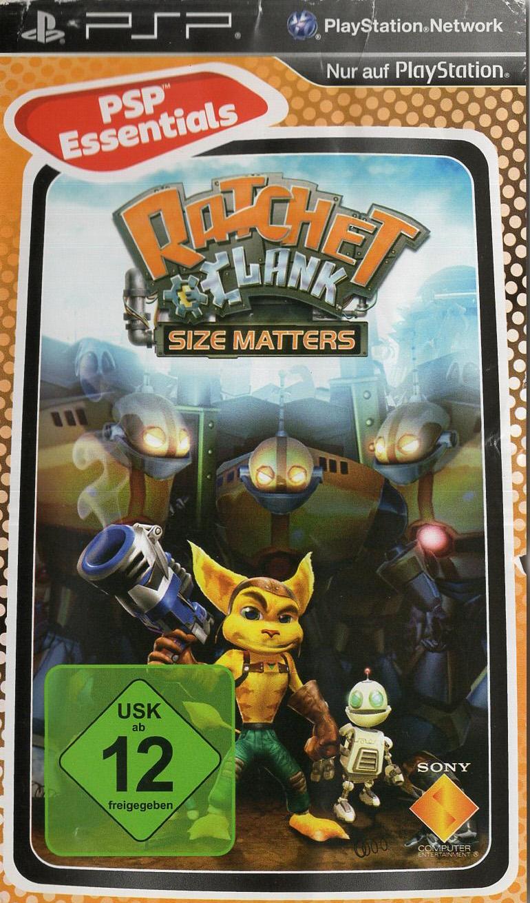 Ratchet & Clank: Size Matters - PlayStation Portable Vorderseite