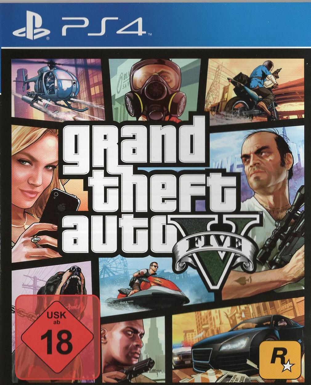 Grand Theft Auto V - PlayStation 4 Vorderseite