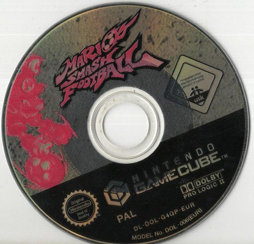 Mario Smash Football - Nintendo GameCube - Modul Vorderseite