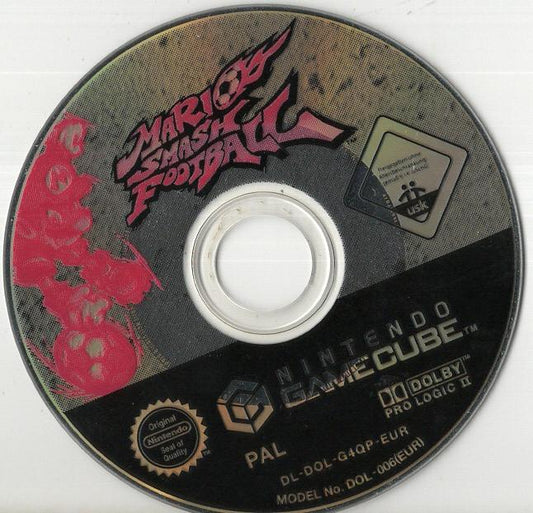 Mario Smash Football - Nintendo GameCube - Modul Vorderseite