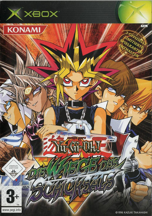 Yu-Gi-Oh! Die Wiege des Schicksals - Xbox Vorderseite