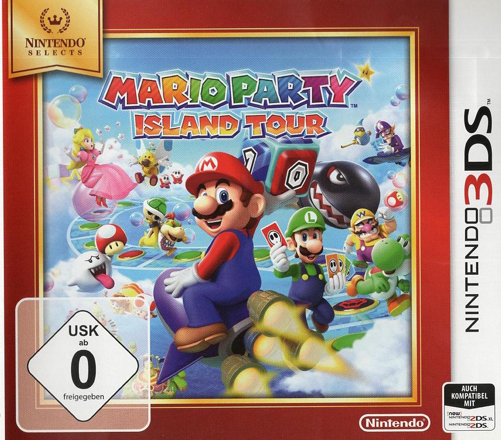 Mario Party: Island Tour - Nintendo 3DS Vorderseite