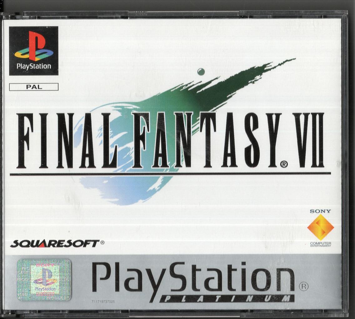 Final Fantasy VII - PlayStation 1 Vorderseite