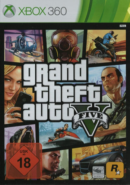 Grand Theft Auto V - Xbox 360 Vorderseite