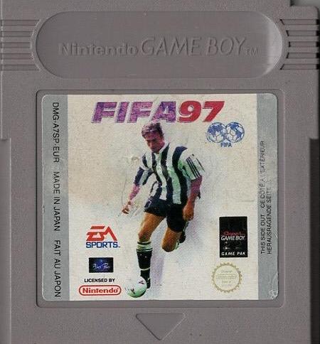 FIFA 97 - Game Boy - Modul Vorderseite