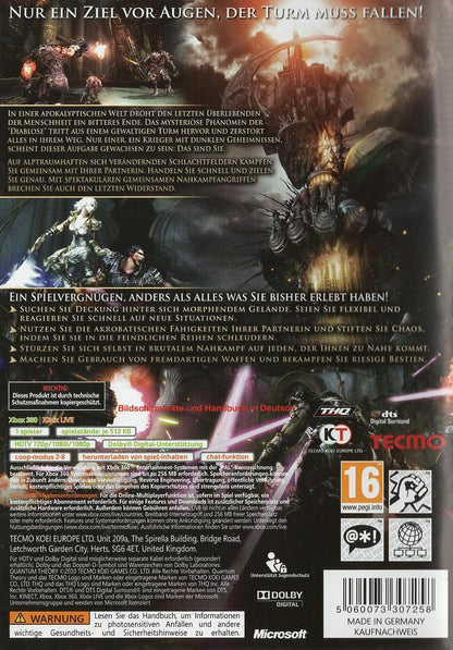 Quantum Theory - Xbox 360 Rückseite