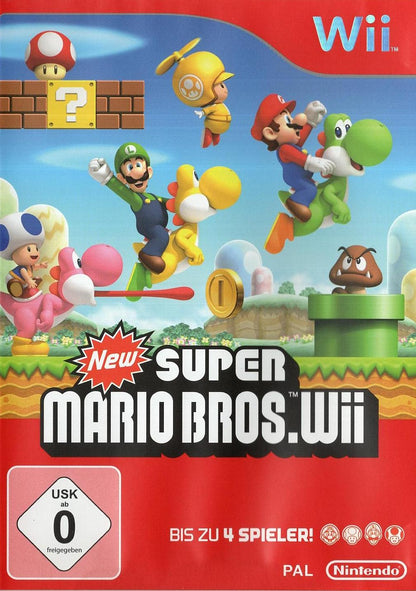 New Super Mario Bros. Wii - Nintendo Wii Vorderseite