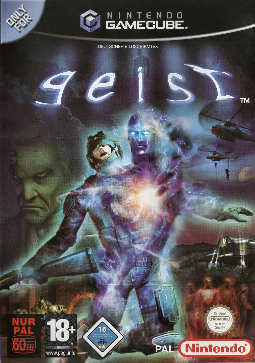 Geist - Nintendo GameCube Vorderseite
