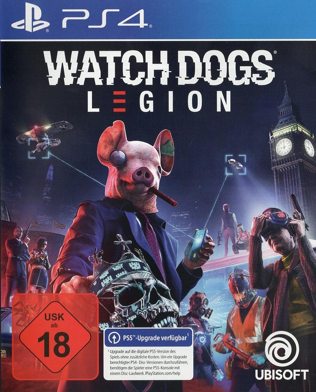 Watch Dogs: Legion - PlayStation 4 Vorderseite