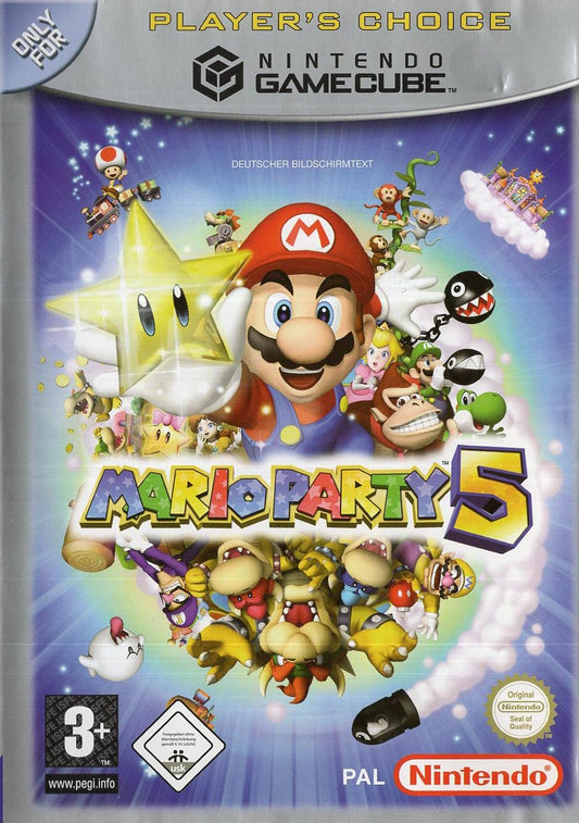 Mario Party 5 - Nintendo GameCube Vorderseite