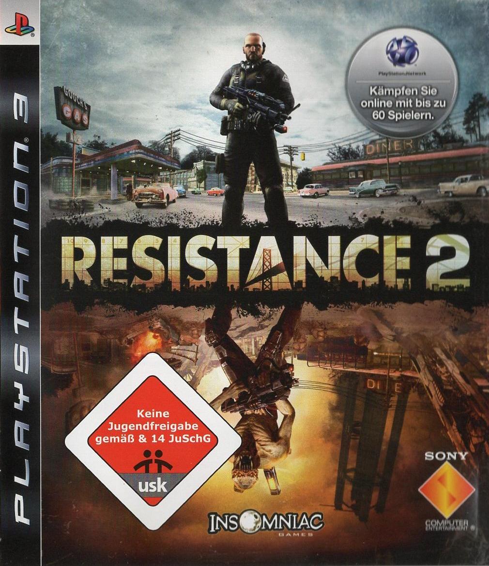 Resistance 2 - PlayStation 3 Vorderseite