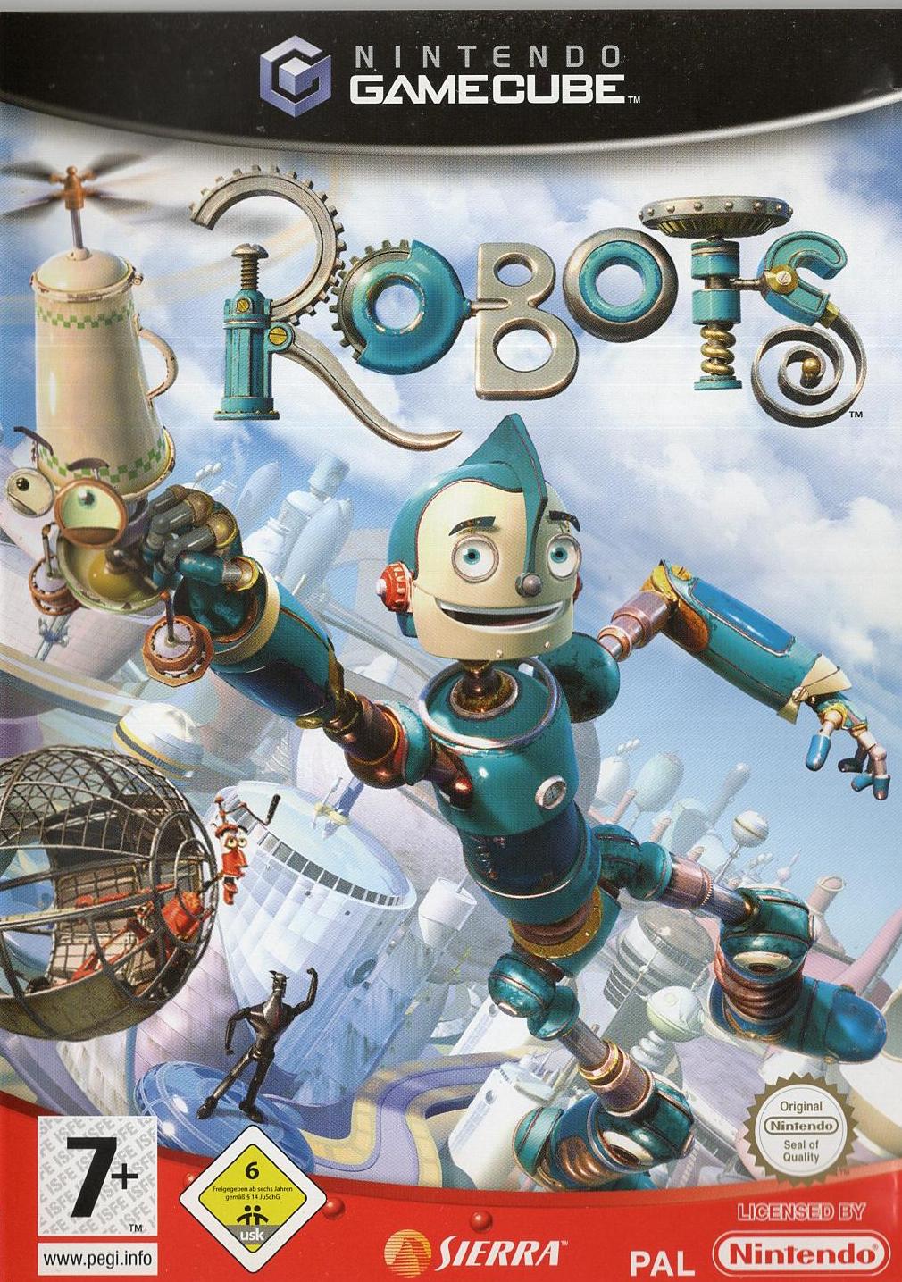 Robots - Nintendo GameCube Vorderseite