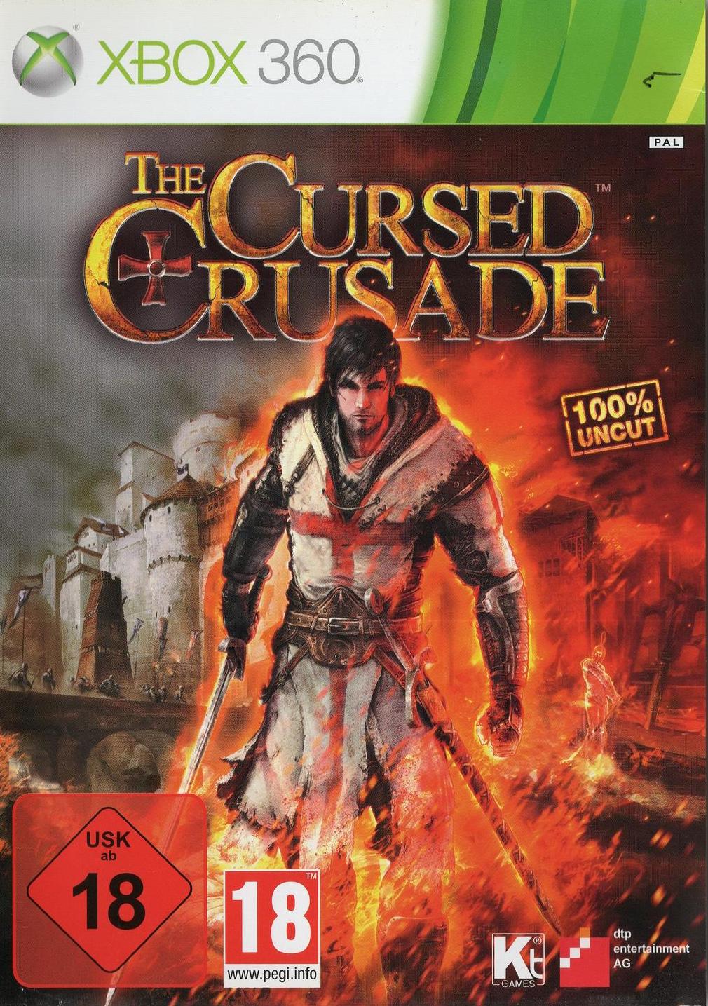 The Cursed Crusade - Xbox 360 Vorderseite