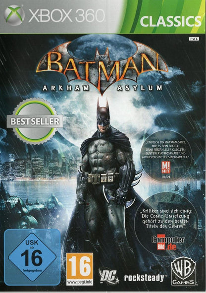 Batman: Arkham Asylum - Xbox 360 Vorderseite