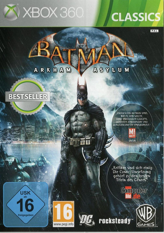 Batman: Arkham Asylum - Xbox 360 Vorderseite