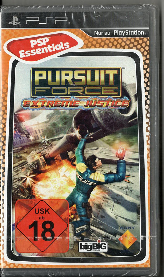 Pursuit Force: Extreme Justice - PlayStation Portable - Neu Vorderseite