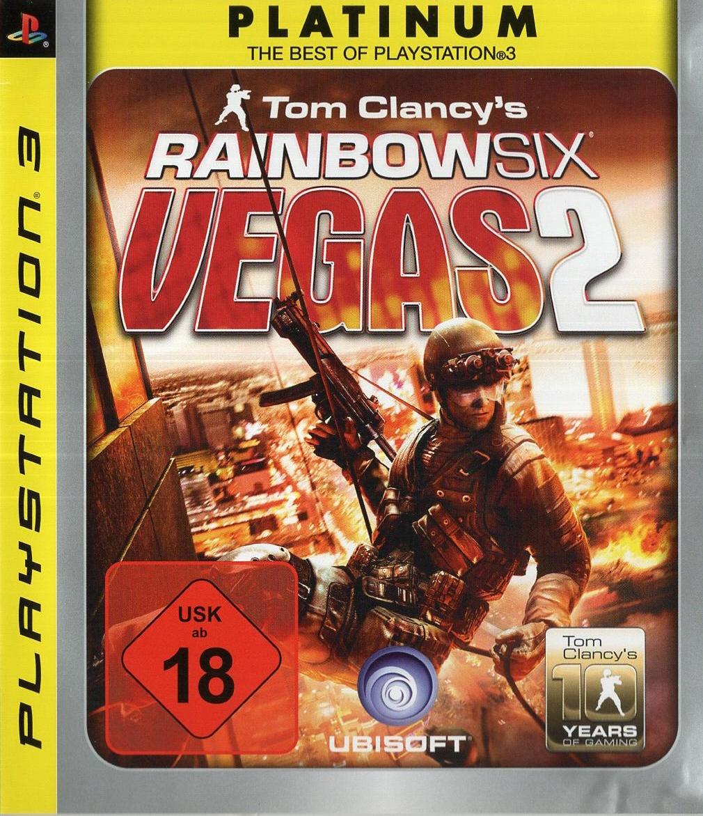 Tom Clancy's Rainbow Six Vegas 2 - PlayStation 3 Vorderseite