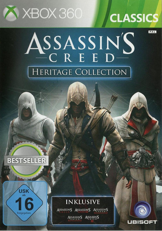 Assassin's Creed Heritage Collection - Xbox 360 Vorderseite