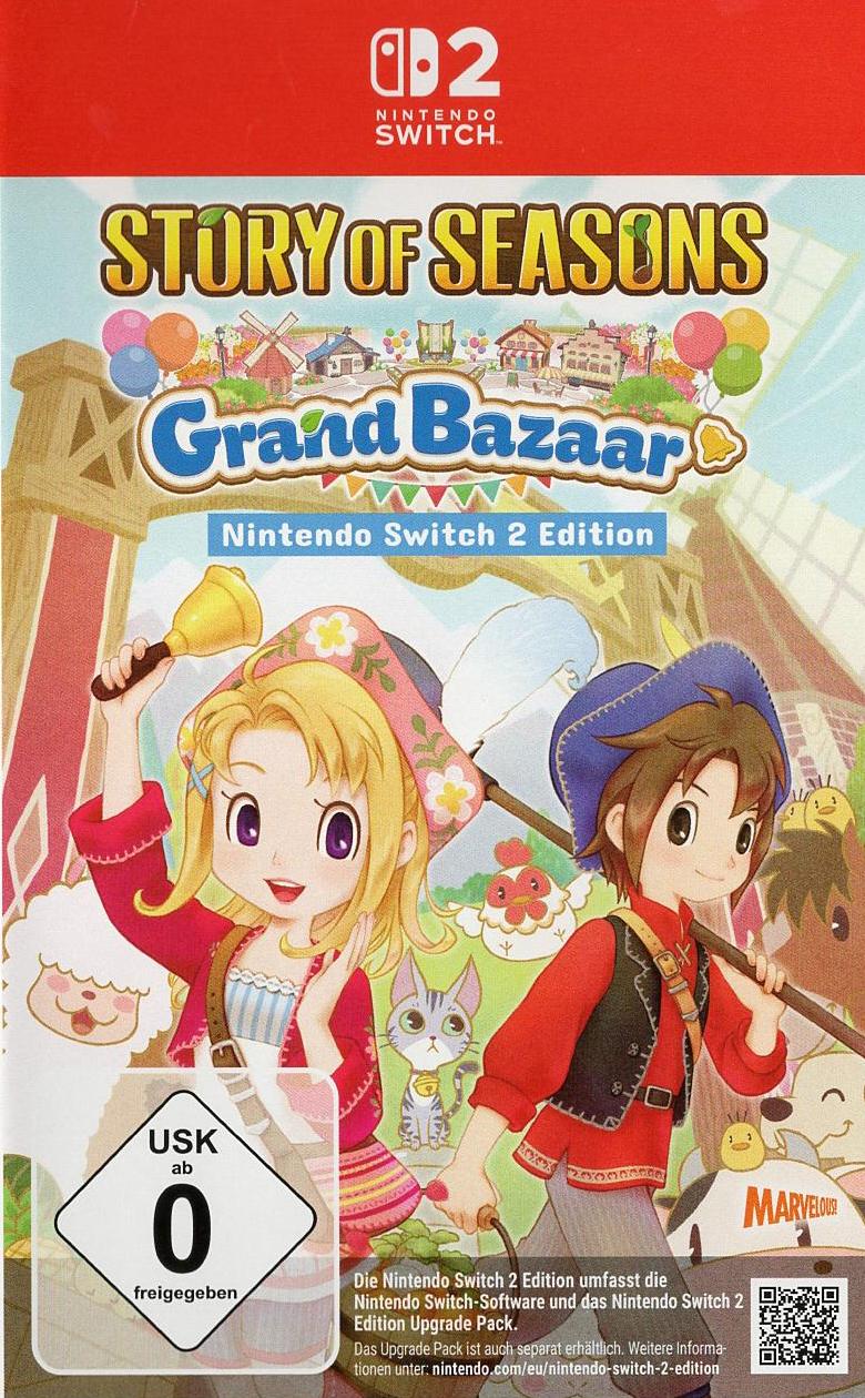 STORY OF SEASONS: Grand Bazaar - Nintendo Switch 2 Vorderseite