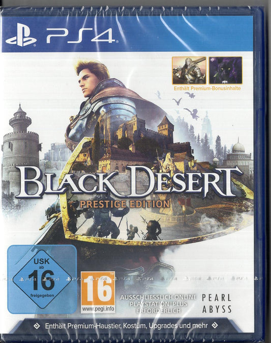 Black Desert: Prestige Edition - PlayStation 4 - Neu Vorderseite