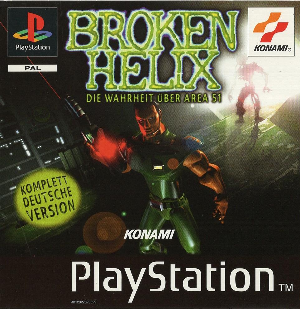 Broken Helix - PlayStation 1 Vorderseite
