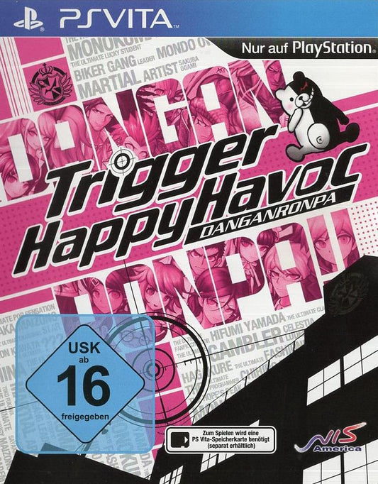Danganronpa: Trigger Happy Havoc - PlayStation Vita Vorderseite