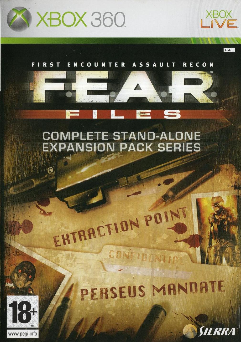 F.E.A.R. Files - Xbox 360 Vorderseite