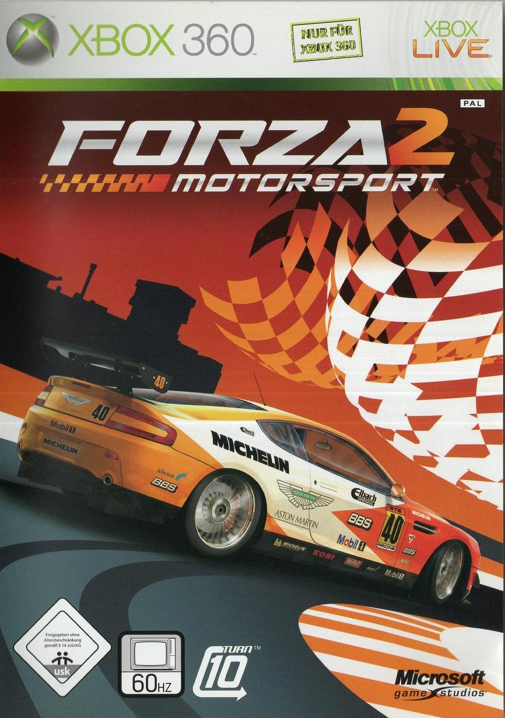 Forza Motorsport 2 - Xbox 360 Vorderseite