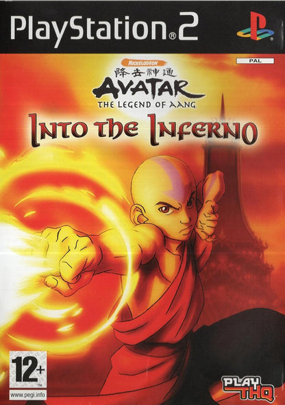 Avatar: The Legend of Aang - Into the Inferno - PlayStation 2 Vorderseite