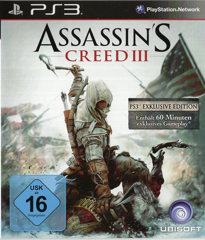Assassin's Creed III - PlayStation 3 Vorderseite