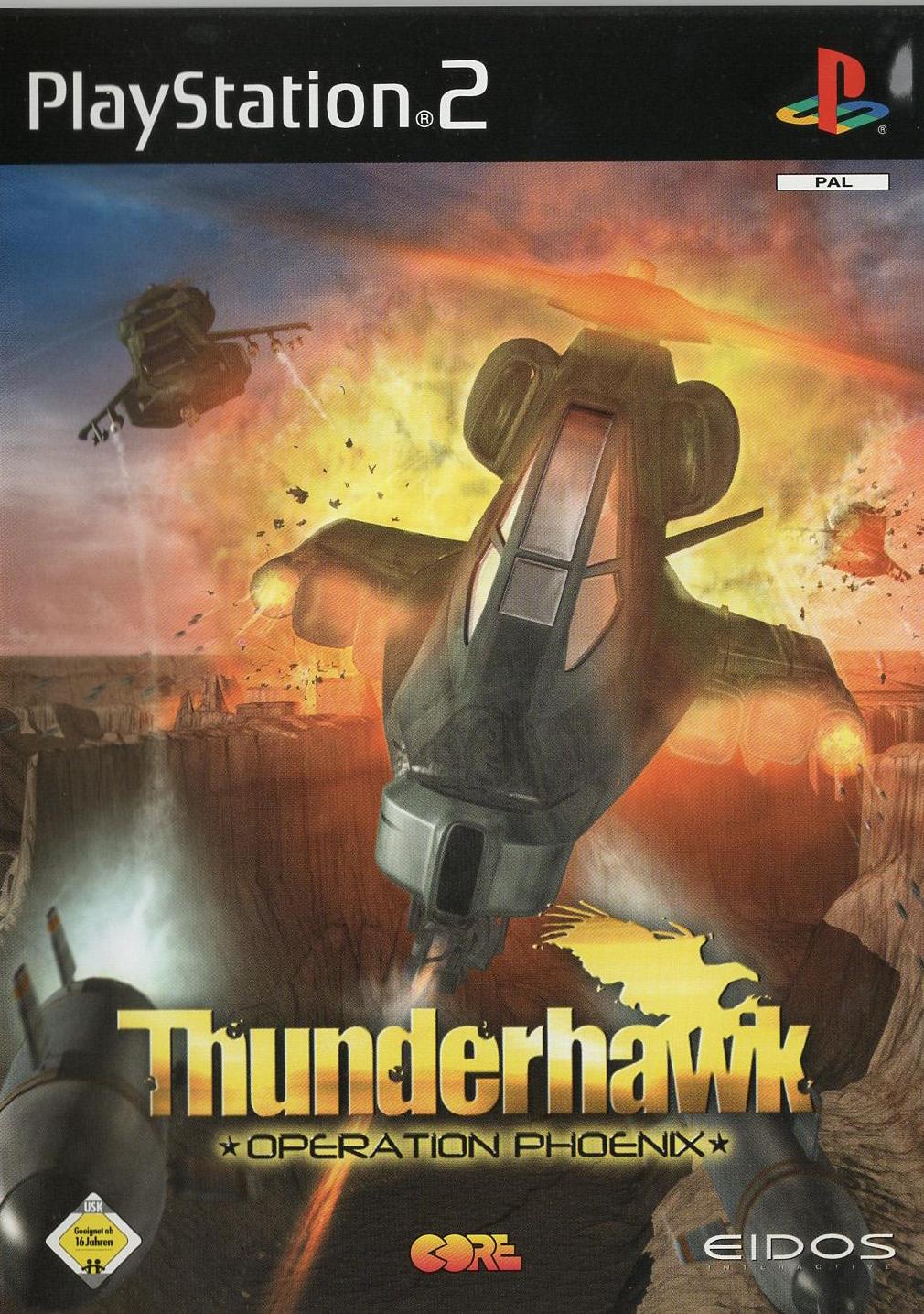 Thunderhawk: Operation Phoenix - PlayStation 2 Vorderseite