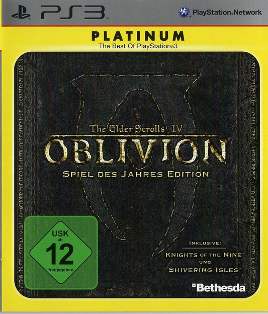 The Elder Scrolls IV: Oblivion - Spiel des Jahres Edition - PlayStation 3 Vorderseite