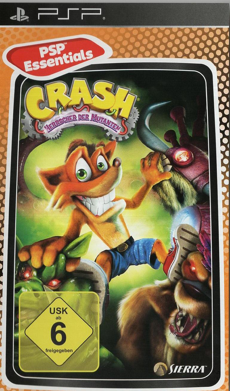 Crash: Herrscher der Mutanten - PlayStation Portable Vorderseite
