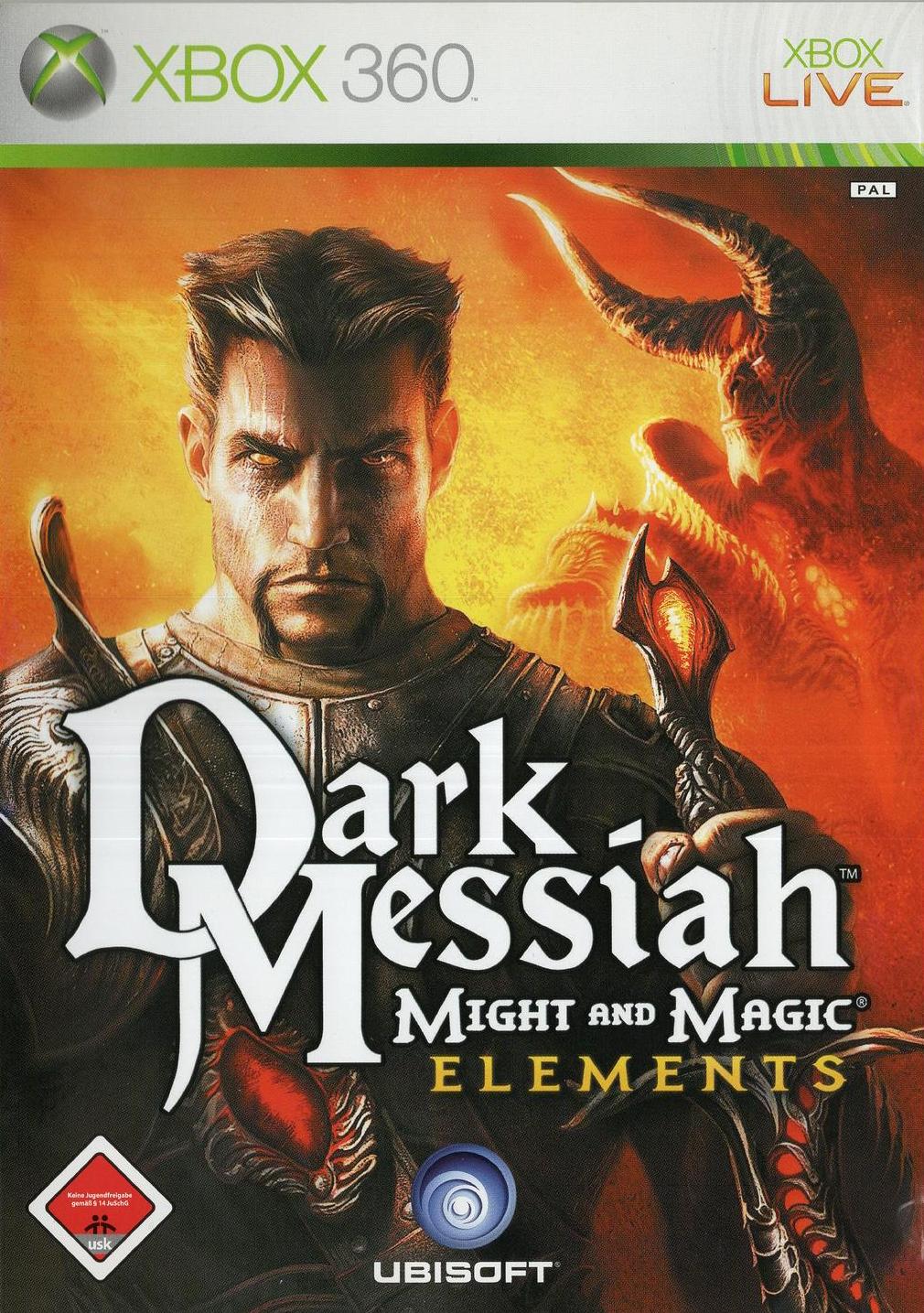 Dark Messiah of Might and Magic: Elements - Xbox 360 Vorderseite