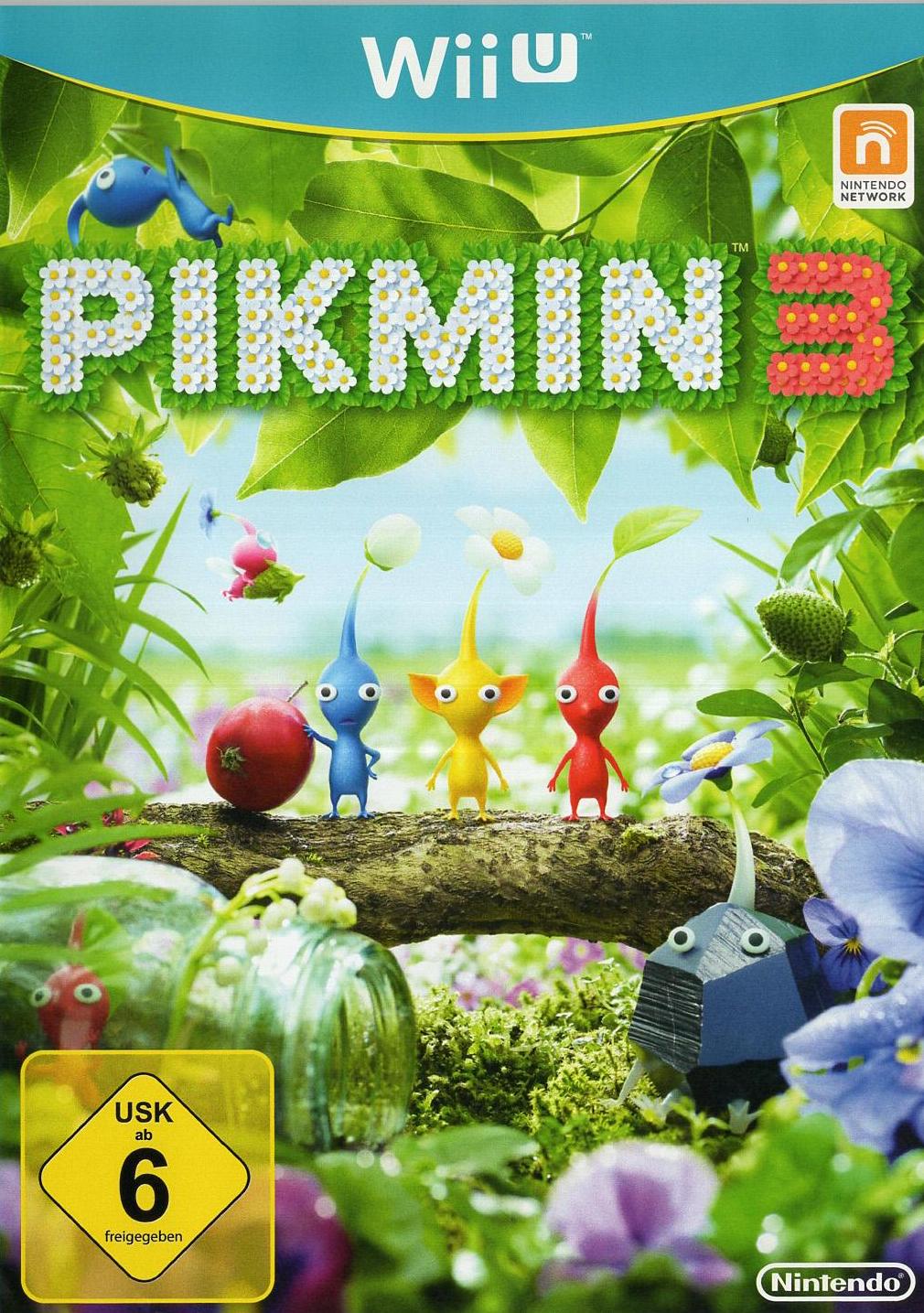 Pikmin 3 - Nintendo Wii U Vorderseite