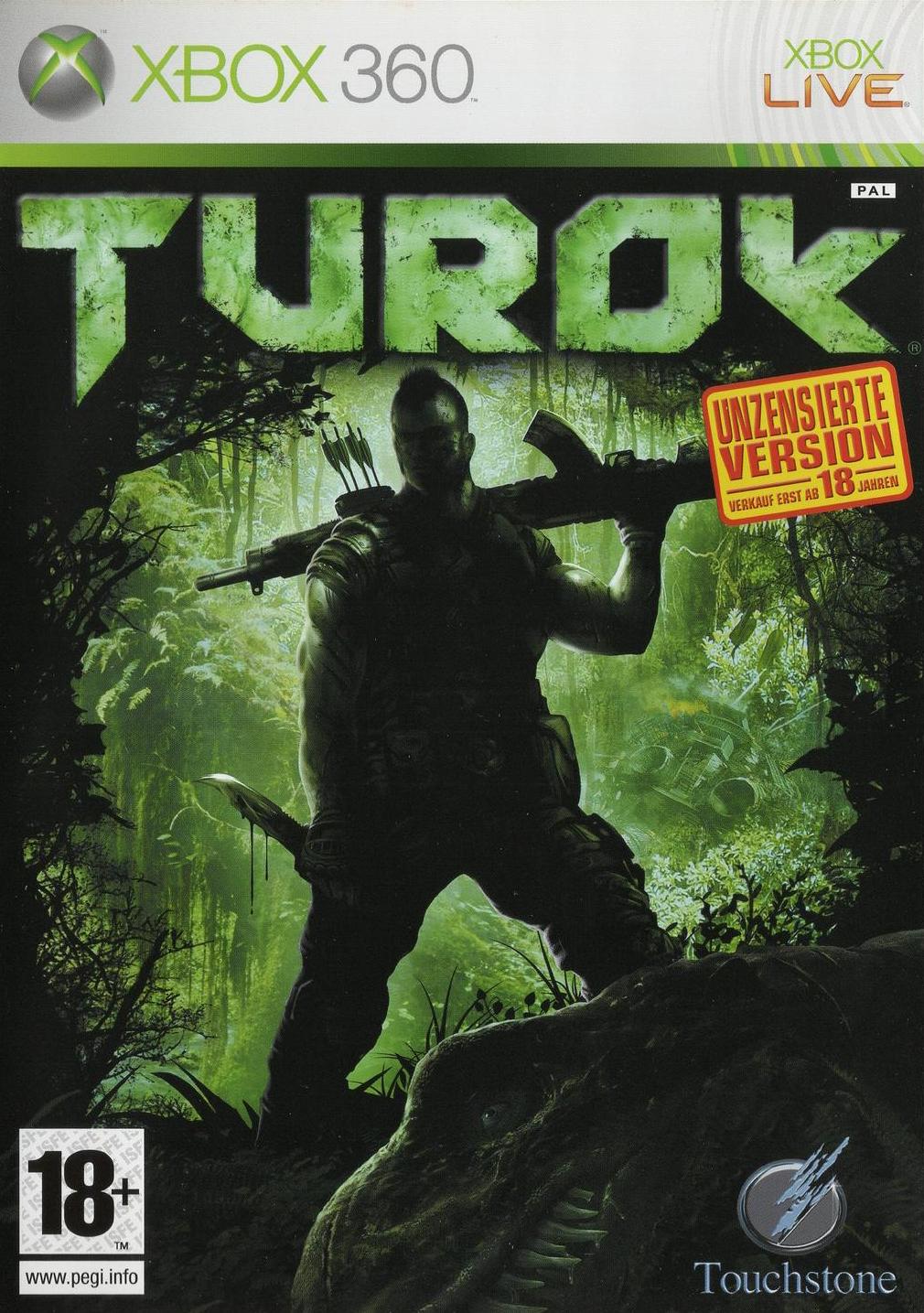 Turok - Xbox 360 Vorderseite