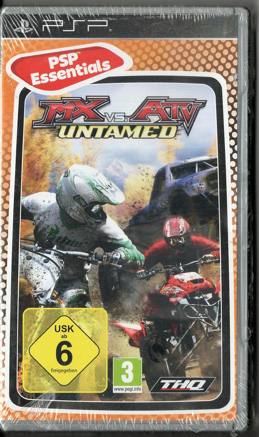 MX vs. ATV Untamed - PlayStation Portable - Neu Vorderseite