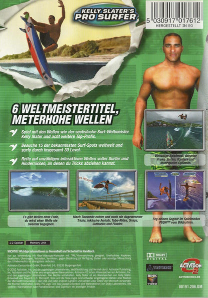 Kelly Slater's Pro Surfer - Xbox Rückseite