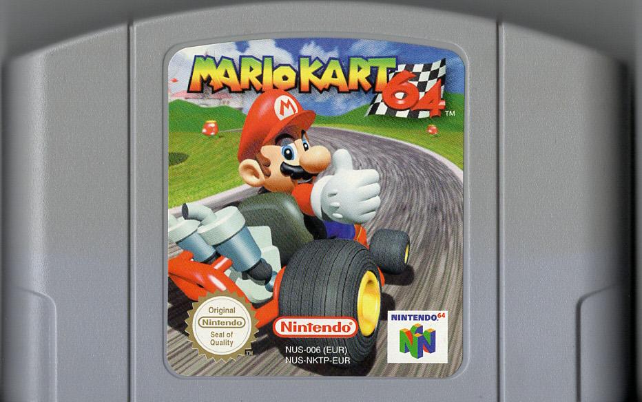 Mario Kart 64 - Nintendo 64 - Modul Vorderseite