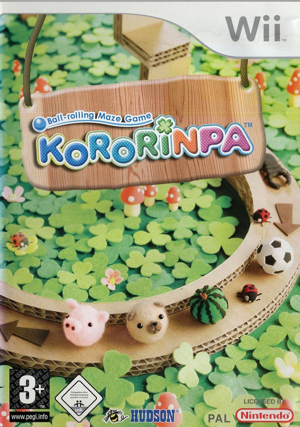 Kororinpa - Nintendo Wii Vorderseite