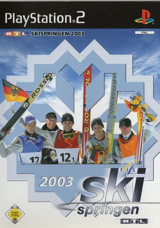 RTL Skispringen 2003 - PlayStation 2 Vorderseite