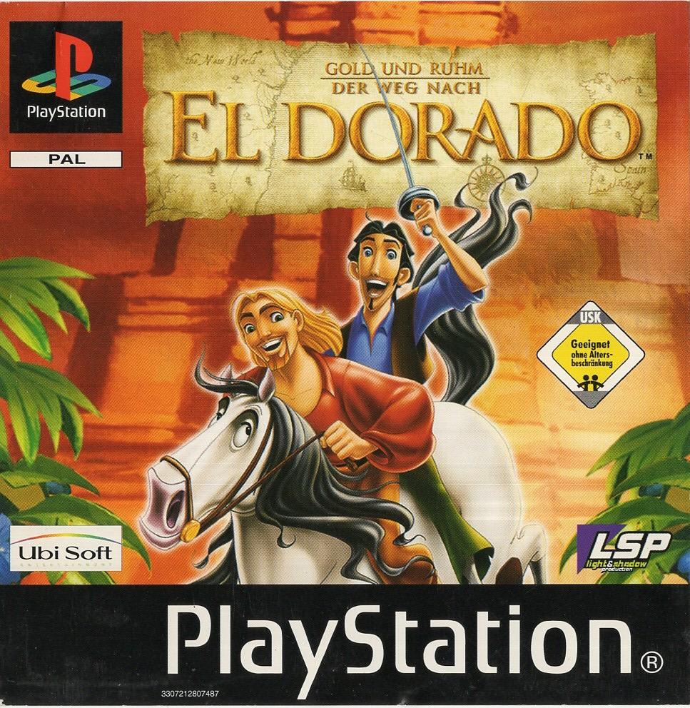 Der Weg nach El Dorado: Gold und Ruhm - PlayStation 1  Vorderseite