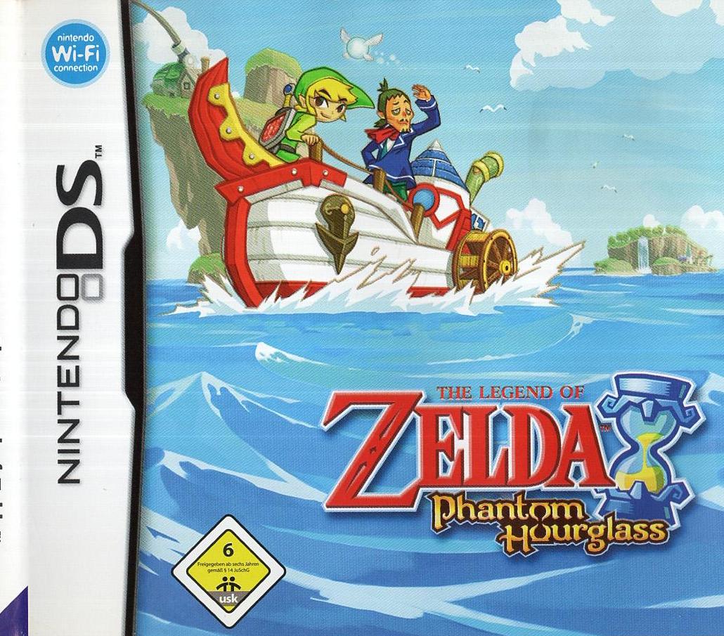 The Legend of Zelda: Phantom Hourglass - Nintendo DS Vorderseite