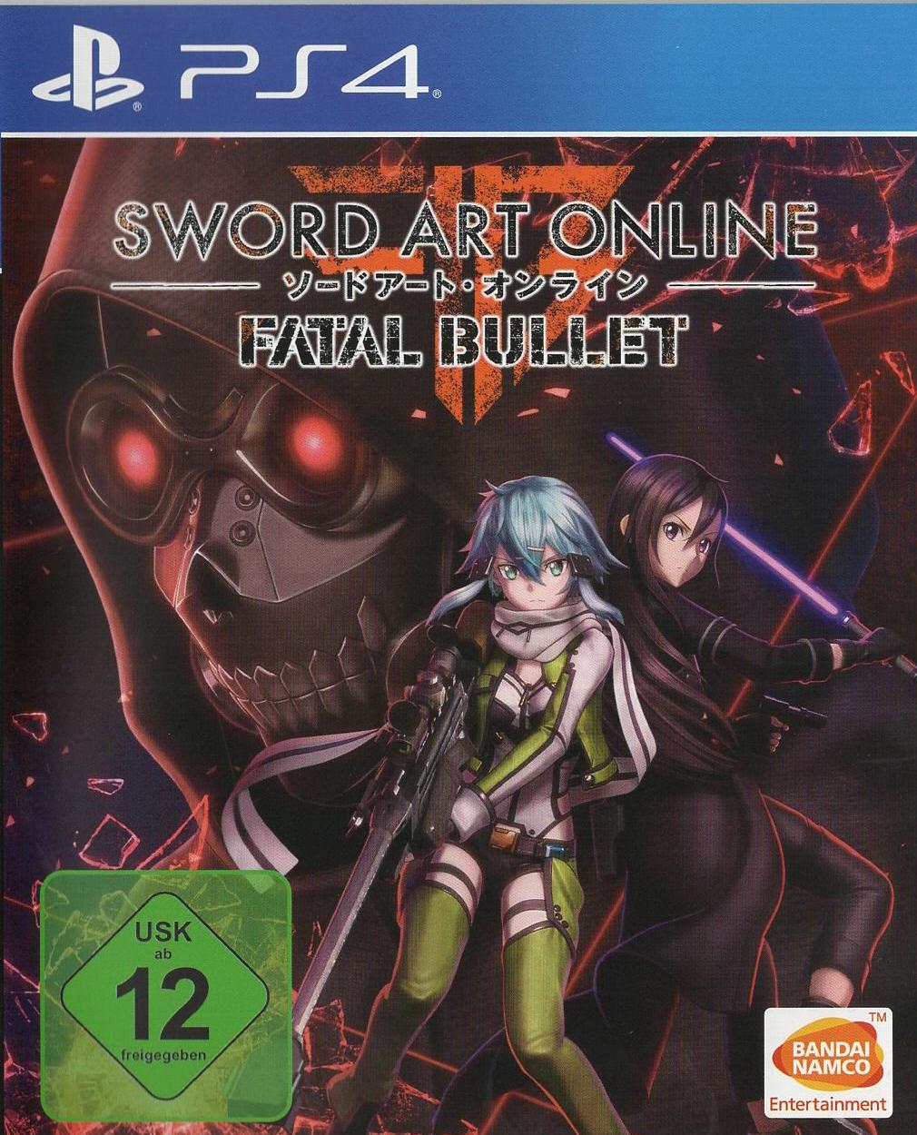 Sword Art Online: Fatal Bullet - PlayStation 4 Vorderseite